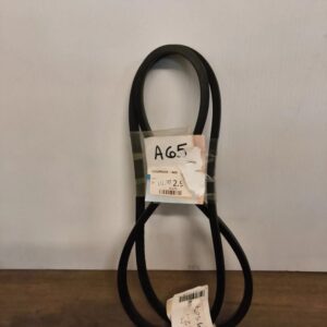 Courroie trapézoïdale à nervure (V) cerclée — largeur 1/2, longueur extérieure 67,22