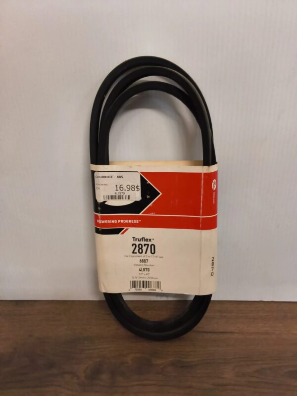 Courroie trapézoïdale Gates 2870 Truflex