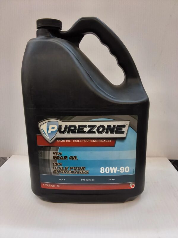 PUREZONE Huile pour engrenages 80W-90, API GL-5, ZF TE ML 07A-08, API MT-1