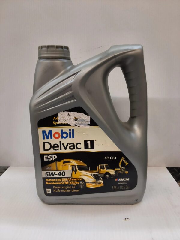 Mobil Delvac 1 SAE 5W-40 API CK-4 Huile moteur diesel
