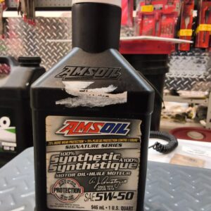 Huile moteur synthétique AMSOIL Signature, 5W-50