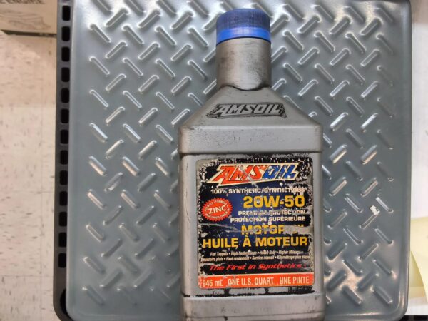 Huile synthétique AMSOIL 20W-50, haute teneur en zinc